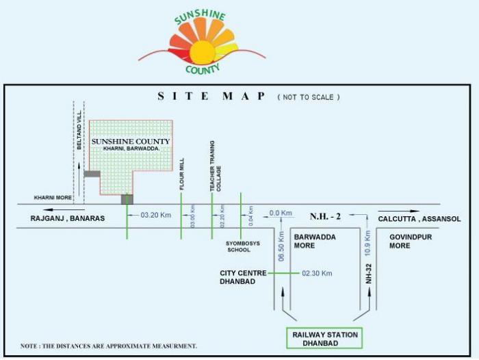 Ultratech Sunshine County Plot - Locality