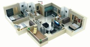 Teerth Towers - Floor plan