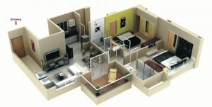 Teerth Towers - Floor plan