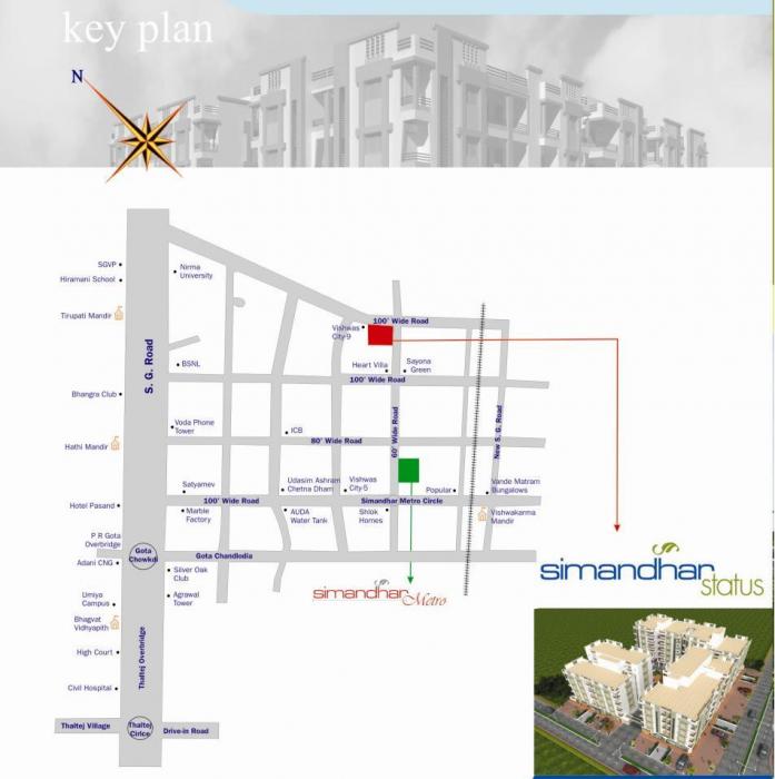 Simandhar Status - Locality