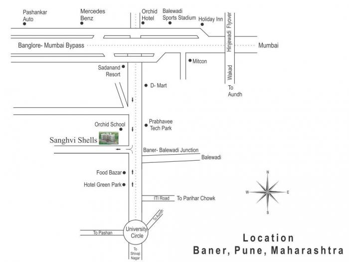 Sanghvi Shells - Locality