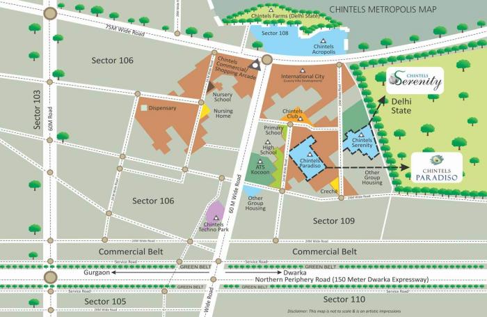 Chintels Acropolis - Locality