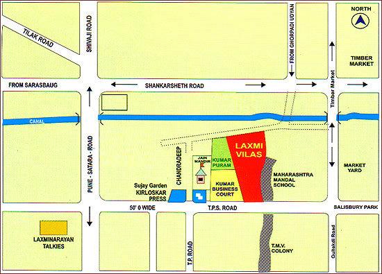 Kumar Laxmi Vilas - Locality