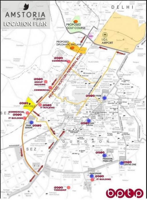 BPTP Amstoria Plot - Locality