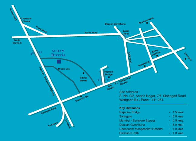Soham Riveria - Locality