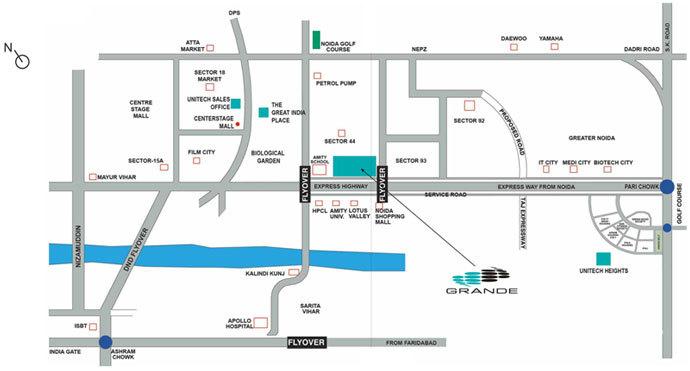 Unitech Grande - Locality