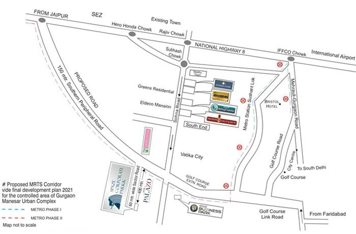 Spaze Privy - Locality