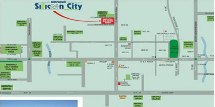 Amrapali Cloud Ville - Locality