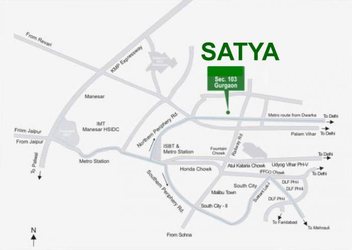 Satya Clarion - Locality