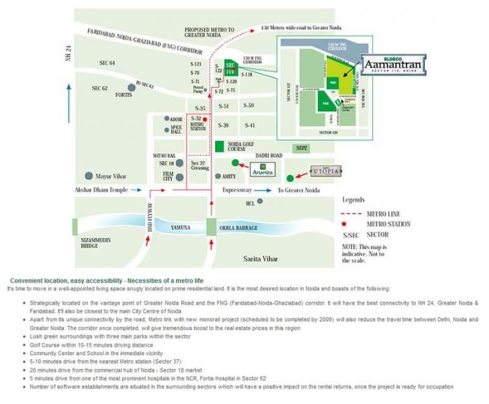 Eldeco Aamantran - Locality