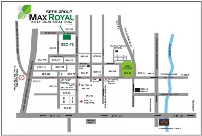 Sethi Max Royal - Locality
