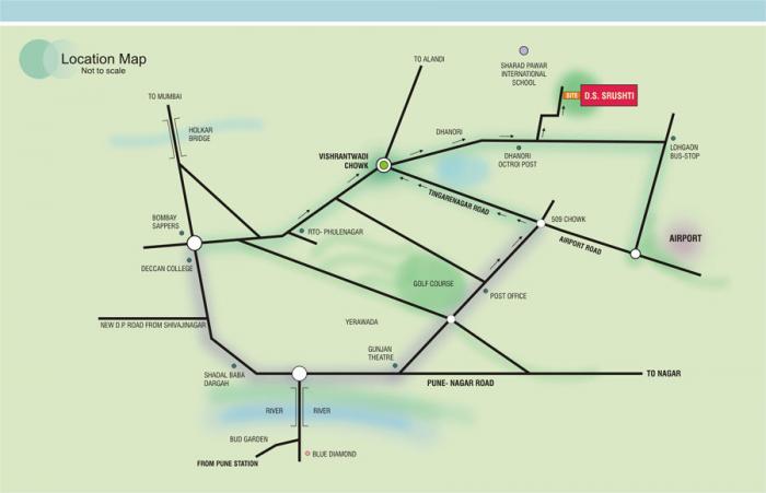 DS Srushti - Locality