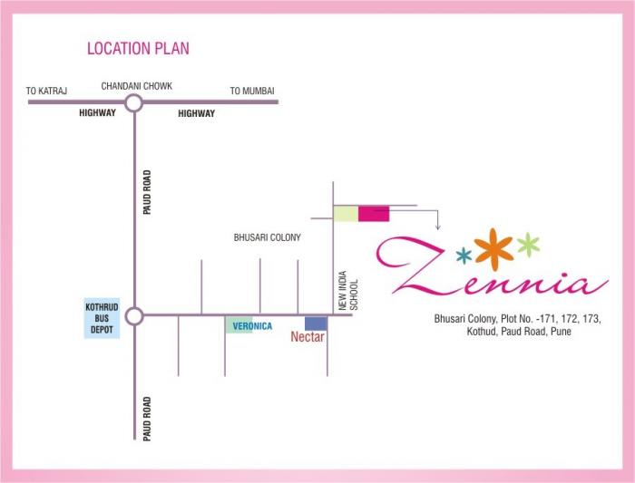 Kalaapi Zennia - Locality