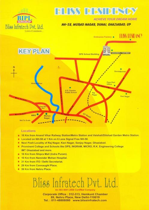 Bliss Residency - Locality