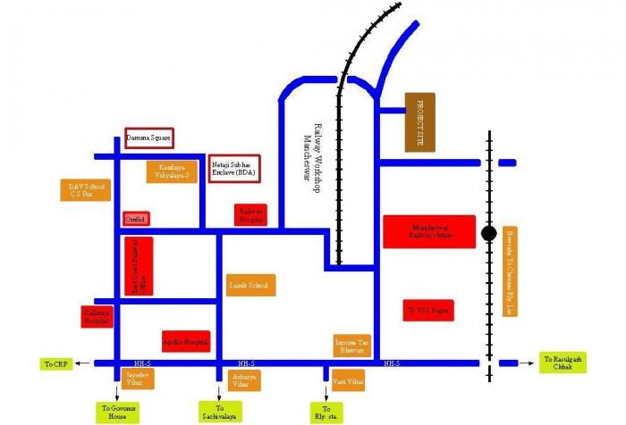 DHPL Sahoo Complex - Locality