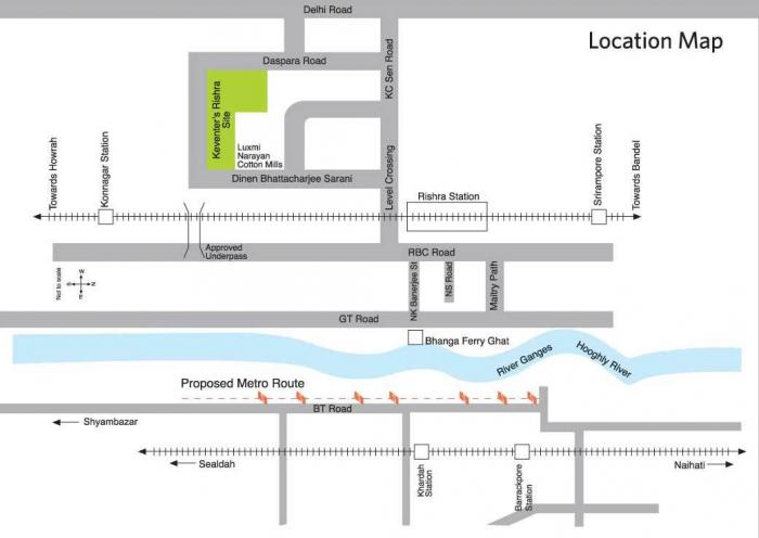 Keventer Rishra Phase I - Locality