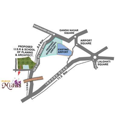 Paras Midas - Locality