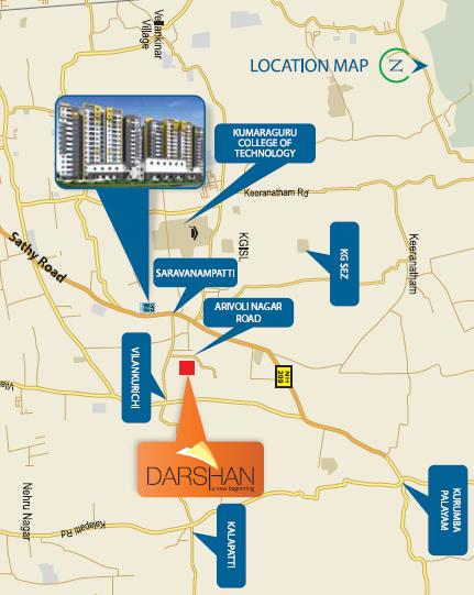 Cordon Bleu Darshan - Locality