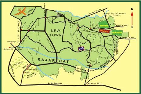 Unnayan Tapoban - Locality