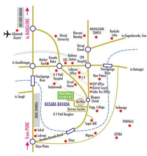 Pratiraj Towers - Locality