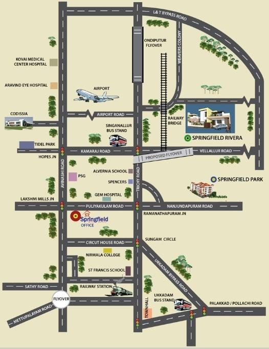 Springfield Rivera Villa - Locality