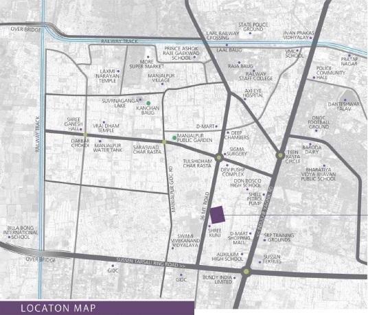Sahajanand Iris - Locality