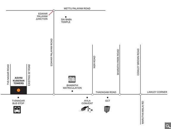 Asvini Kuberan - Locality