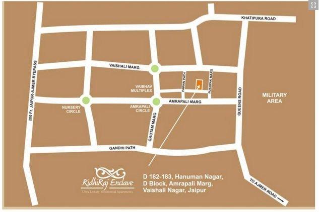 RidhiRaj Enclave - Locality