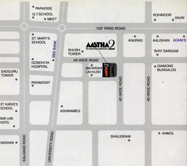 Rajdhani Aastha Residency 2 - Locality