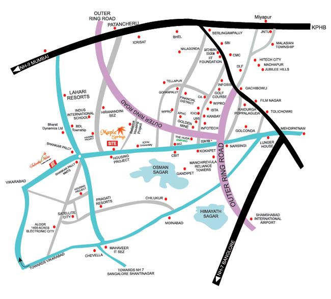 Subhagruha Maple Spring - Locality