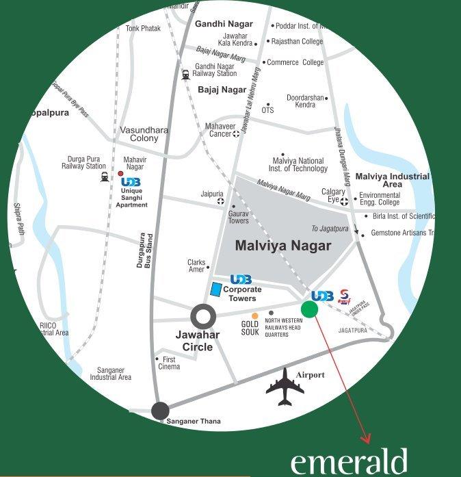 UDB Emerald - Locality