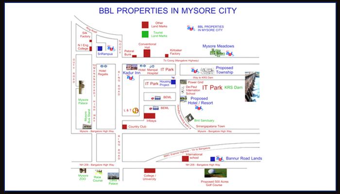 BBL Mysore Meadows - Locality