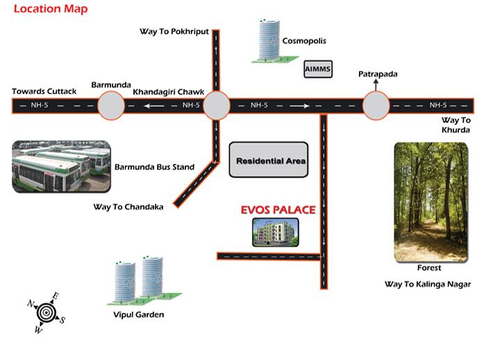 Evos Palace - Locality