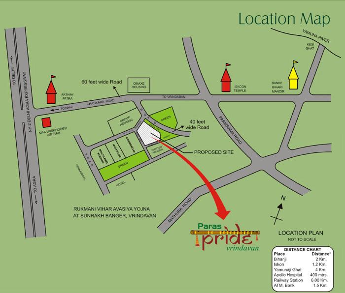 Paras Pride - Locality