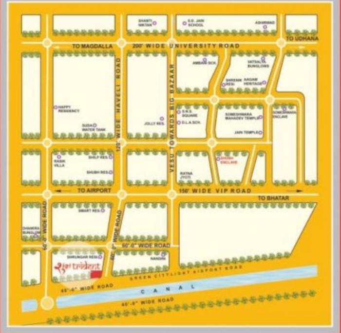 Shubh Trident - Locality