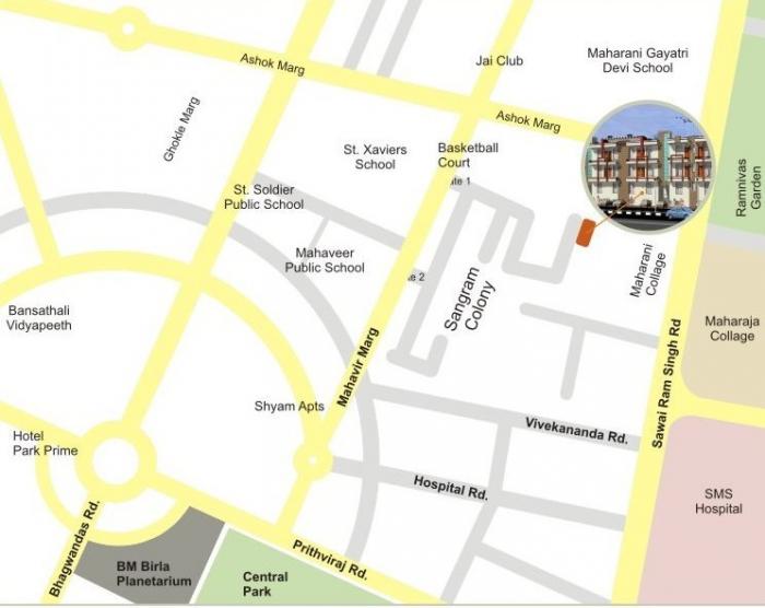 Jai Mahaveer - Locality