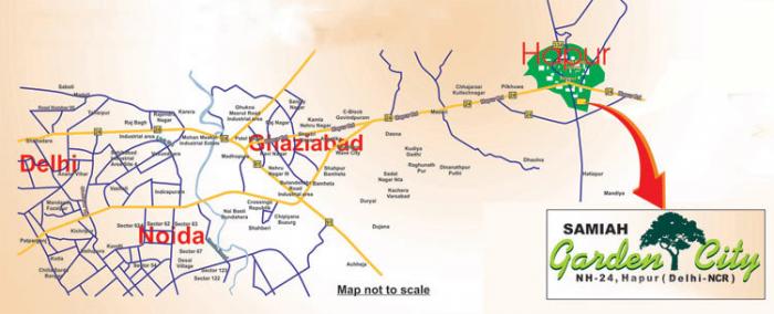 Samiah Garden City - Locality