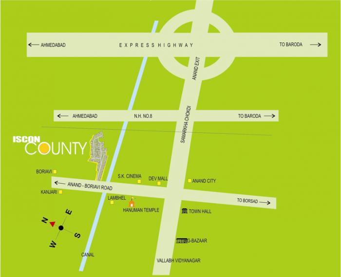 Iscon County - Locality