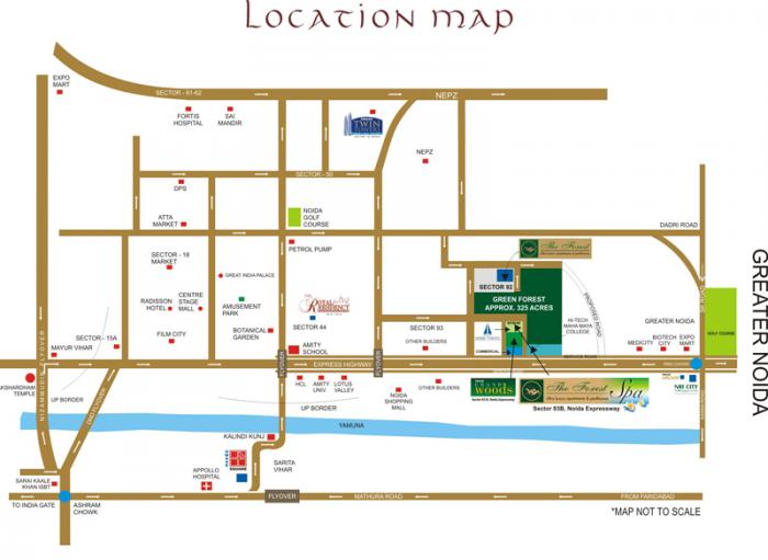 Omaxe The Forest - Locality