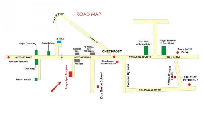 Surya Jyoti Complex - Locality