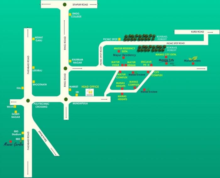 Manas Greens - Locality