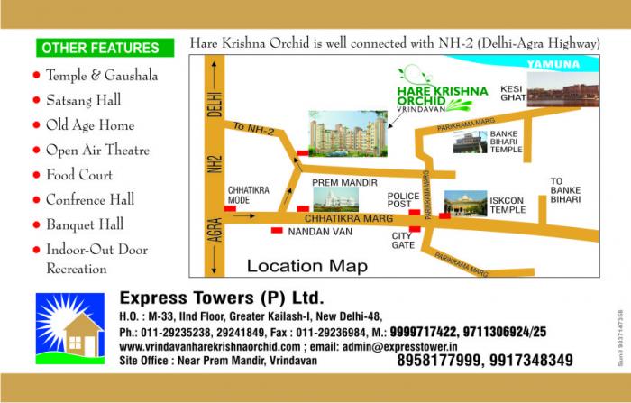 Express Hare Krishna Orchid - Locality