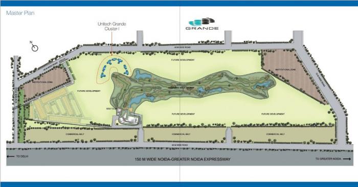 Unitech UGCC Amber - Master Plan