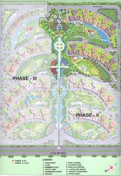 Omaxe Galaxy - Site Plan