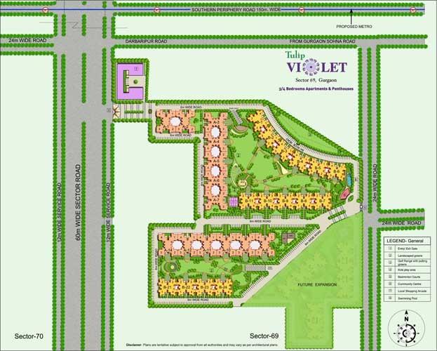 Tulip Violet - Master Plan