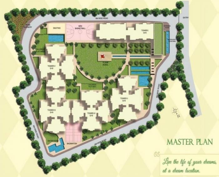 Jaura Prime Boulevard - Site Plan
