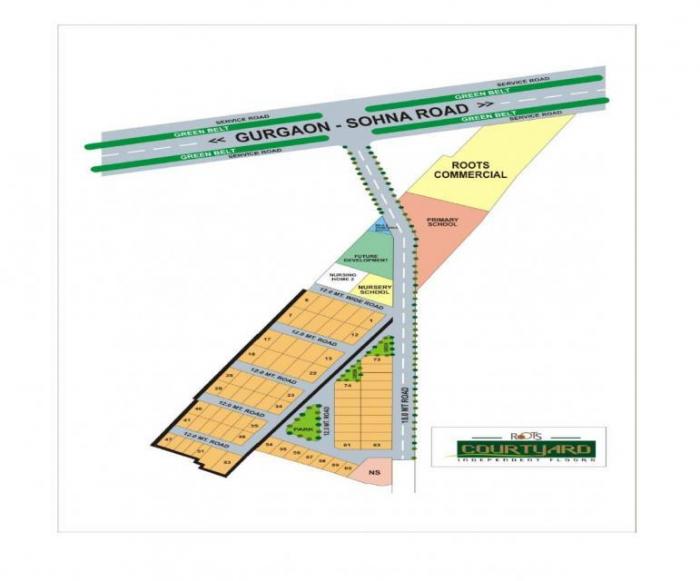 Roots Courtyard - Site Plan
