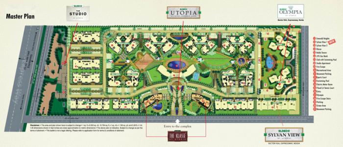 Eldeco Utopia Sylvan View - Site Plan