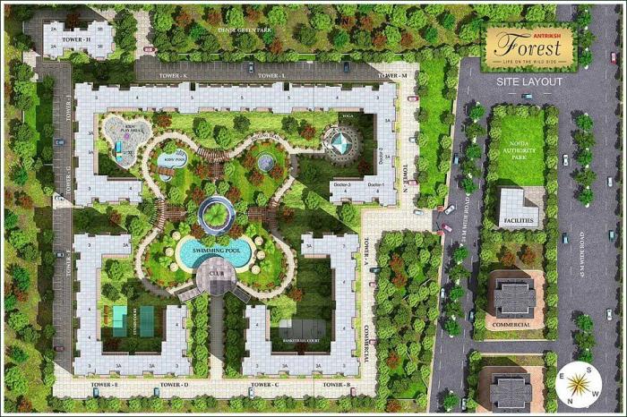 Antriksh Forest - Master Plan