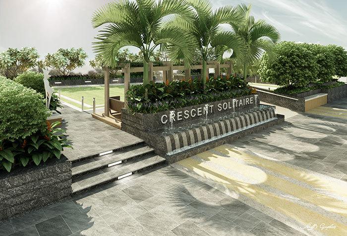Crescent Solitaire - Project Photo